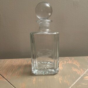 PSU Beaver Stadium Clear Glass Decanter with Stopper